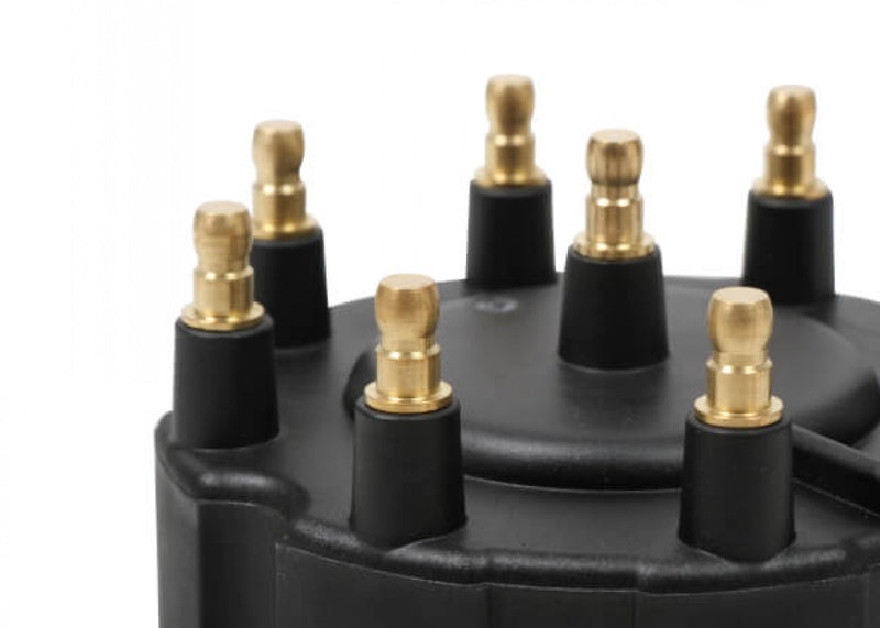 GM External Coil Black Distributor Cap & Rotor,