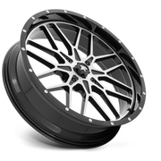 PORTAL UTV 24X7 4X137 112 G-BLK-MACH +0