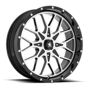 PORTAL UTV 18X7 4X110 86 G-BLK-MACH +0