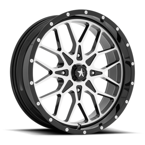 PORTAL UTV 16X7 4X156 115 G-BLK-MACH +10