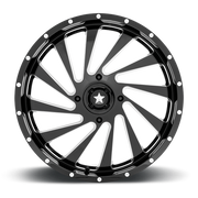 BLADE UTV 22X7 4X137 112 G-BLK-MILL +0