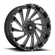 BLADE UTV 22X7 4X137 112 G-BLK-MILL +0