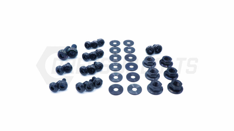 Dress Up Bolts Stage 1 Titanium Hardware Engine Bay Kit - Mitsubishi Evo VIII