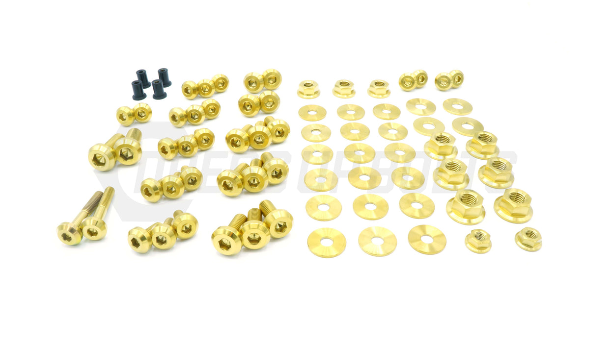 Dress Up Bolts Stage 2 Titanium Hardware Engine Bay Kit - Mitsubishi Evo VIII