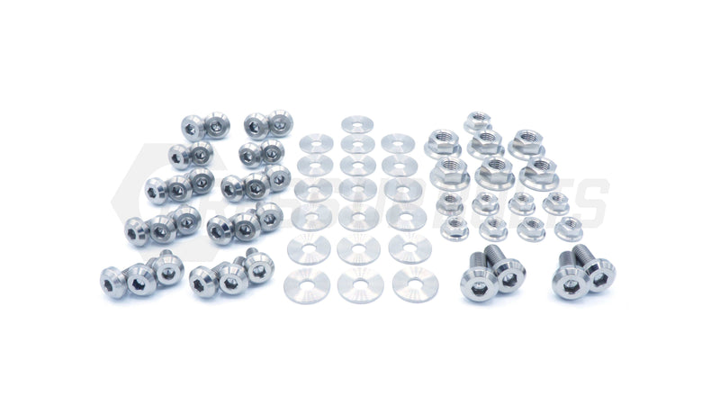 Dress Up Bolts Titanium Hardware Engine Bay Kit - Mitsubishi Evo X