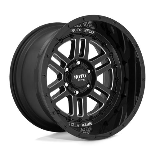 MO800 20X10 6X135 G-BLK MILL -18MM