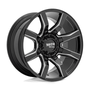 MO804 22X12 5X5.0/5.5 G-BLK MILL -44MM