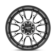 MO806 20X10 6X135 G-BLK MACH -18MM