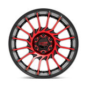 MO807 22X10 6X135 G-BLK MACH RTCC -18MM
