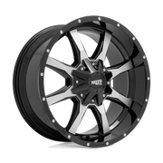 MO970 17X9 5X5.0/5.5 MCH G-BLK -12MM