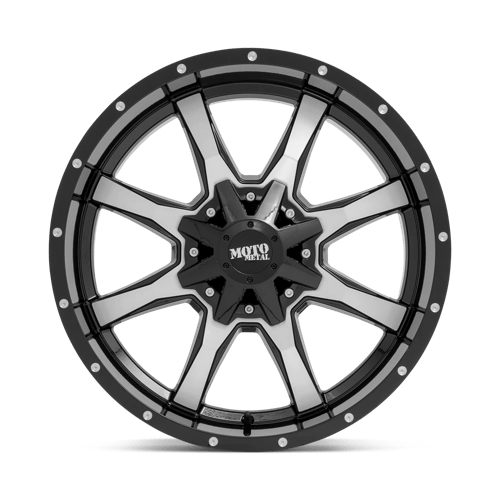 MO970 17X9 5X5.0/5.5 MCH G-BLK -12MM