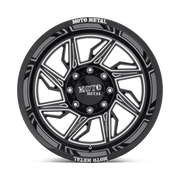 MO997 20X10 6X135 G-BLK MILL -18MM LEFT