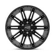 MO998 22X10 5X5.5 G-BLK MILL -18MM