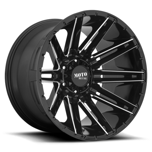 MO998 22X10 8X180 G-BLK MILL -18MM