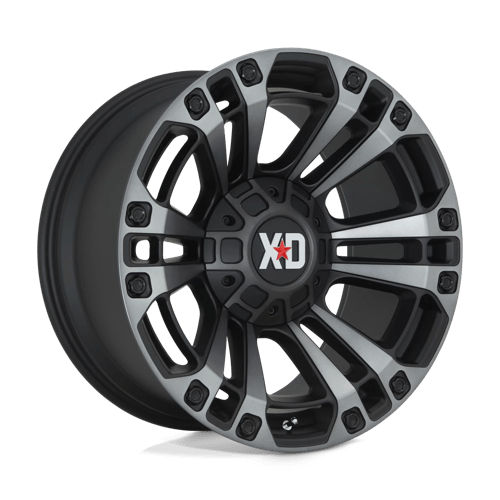 XD851 20X10 8X170 S-BLK GTCC -18MM