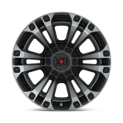 XD851 20X10 5X5.0/5.5 S-BLK GTCC -18MM