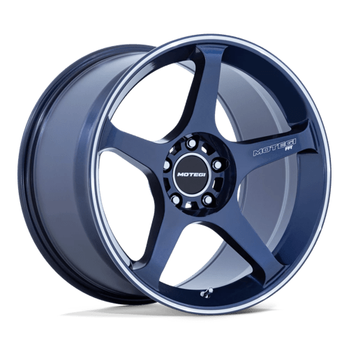BATTLE V 18X8.5 5X120 74 +35 OB-BLU MCH