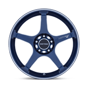 BATTLE V 18X8.5 5X120 74 +35 OB-BLU MCH