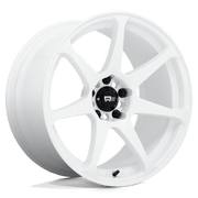 BATTLE 17X8 5X4.25 72 +43 WHITE