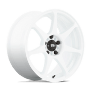 BATTLE 17X8 5X110 72 +30 WHITE