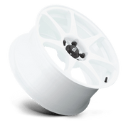 BATTLE 17X8 5X110 72 +30 WHITE