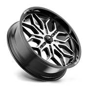 SNIPER UTV 18X7 4X156 115 G-BLK-MACH +10
