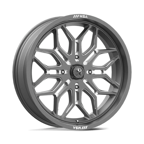SNIPER UTV 22X7 4X156 115 GNMTL-MILL +10