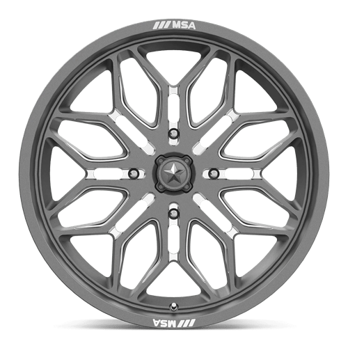 SNIPER UTV 20X7 4X156 115 GNMTL-MILL +10