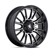 THUNDERLIPS UTV 22X7 4X137/156 G-BLK MCH