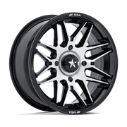 RADAR UTV 15X7 5X4.5 72 +10 G-BLK-MCH