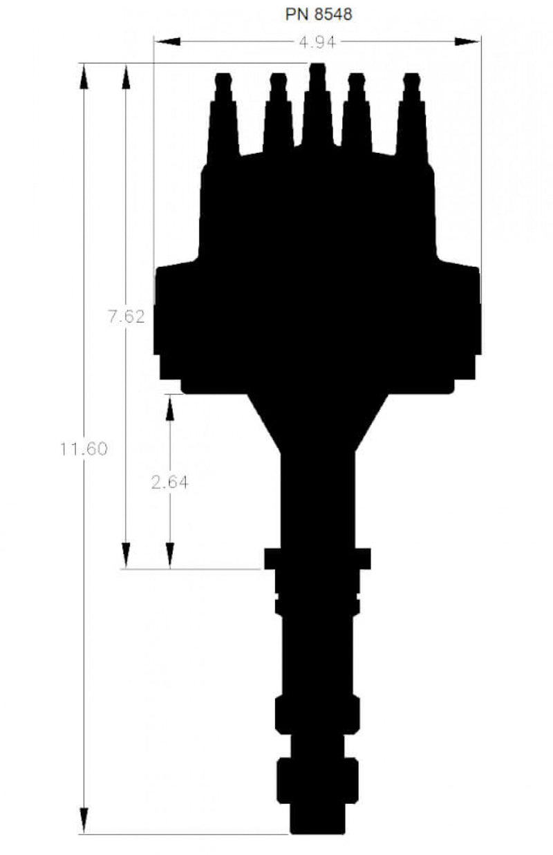 Buick V8 215-350 Pro Billet Distributor