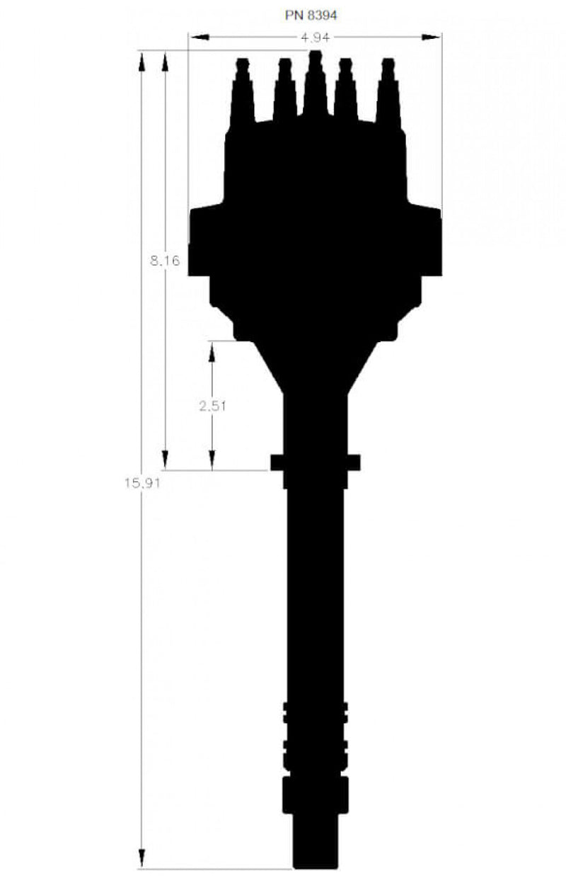 Chevrolet Digital E-Curve Distributor