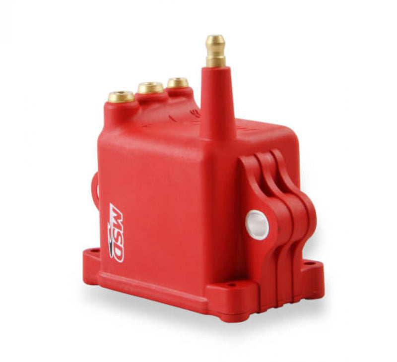 MSD Ignition Coil - High Output - 8-Pack - Red