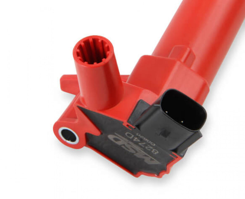 MSD Ignition Coil - Blaster - Ford F-Series 6.2L - Red - Driver Side