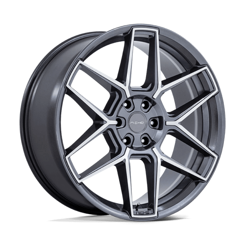 RISE 22X9.5 5X120 72 +30 ANTH MACH-FC