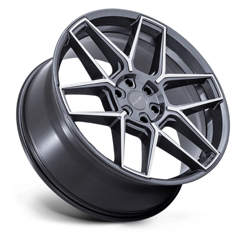 RISE 22X9.5 5X120 72 +30 ANTH MACH-FC