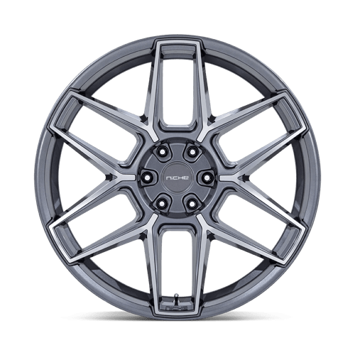 RISE 22X9.5 5X120 72 +30 ANTH MACH-FC