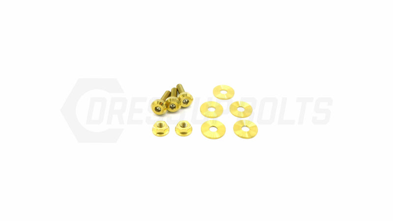 Dress Up Bolts Titanium Hardware Engine Cover Kit - VQ37VHR Engine