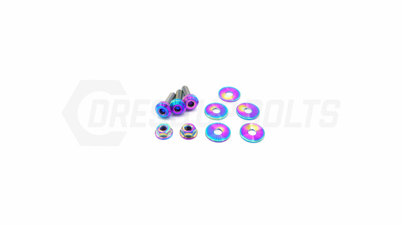 Dress Up Bolts Titanium Hardware Engine Cover Kit - VQ37VHR Engine