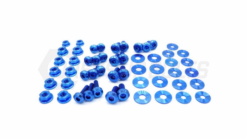 Dress Up Bolts Stage 1 Titanium Hardware Engine Bay Kit - Nissan 350Z (2003-2006)