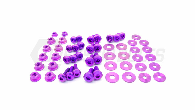 Dress Up Bolts Stage 1 Titanium Hardware Engine Bay Kit - Nissan 350Z (2003-2006)