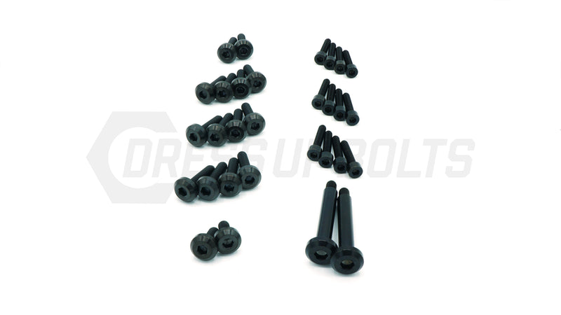 Dress Up Bolts Stage 2 Titanium Hardware Engine Kit - RB26 Engine