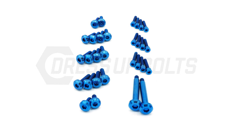 Dress Up Bolts Stage 2 Titanium Hardware Engine Kit - RB26 Engine