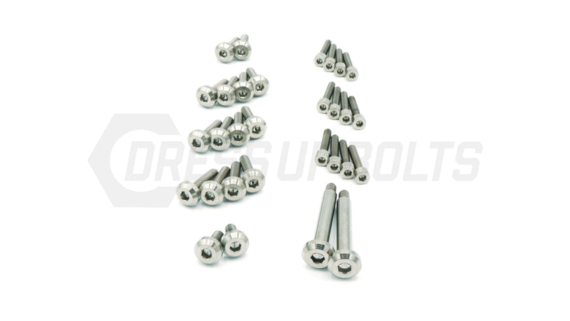 Dress Up Bolts Stage 2 Titanium Hardware Engine Kit - RB26 Engine