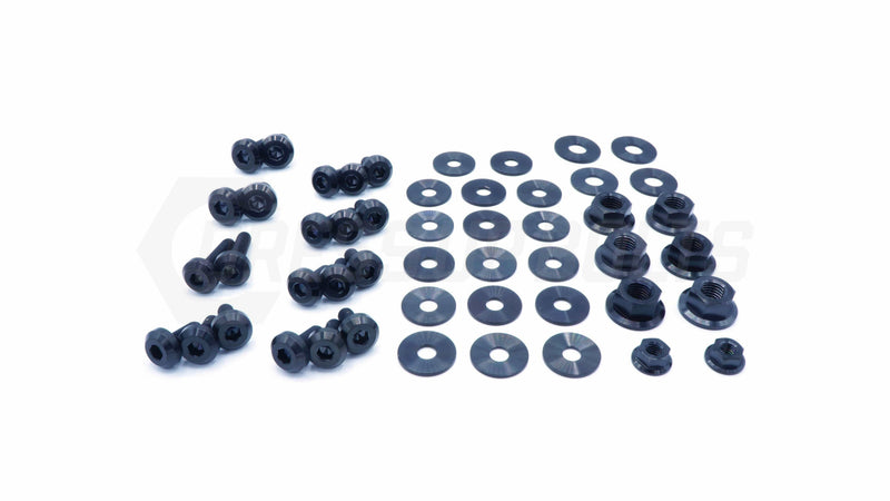 Dress Up Bolts Titanium Hardware Engine Bay Kit - Nissan Skyline GTS-R (R31)
