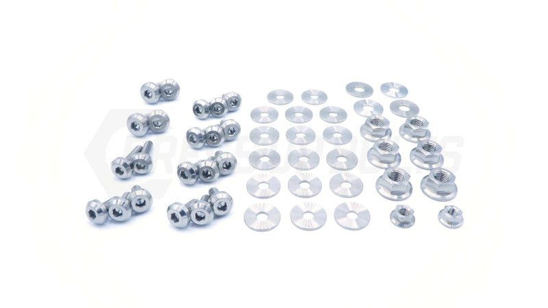 Dress Up Bolts Titanium Hardware Engine Bay Kit - Nissan Skyline GTS-R (R31)