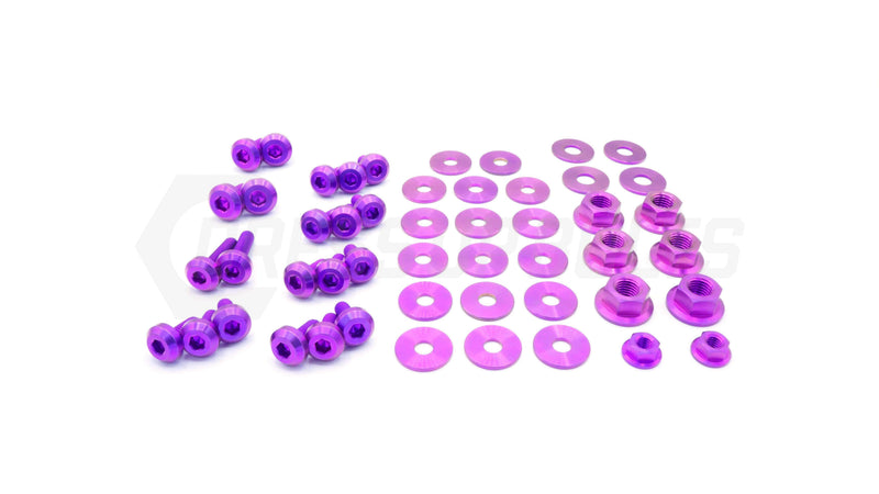 Dress Up Bolts Titanium Hardware Engine Bay Kit - Nissan Skyline GTS-R (R31)