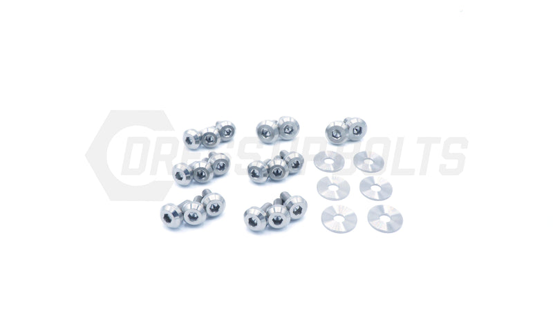 Nissan Silvia S13 (1989-1995) Titanium Dress Up Bolts Partial Engine Bay Kit