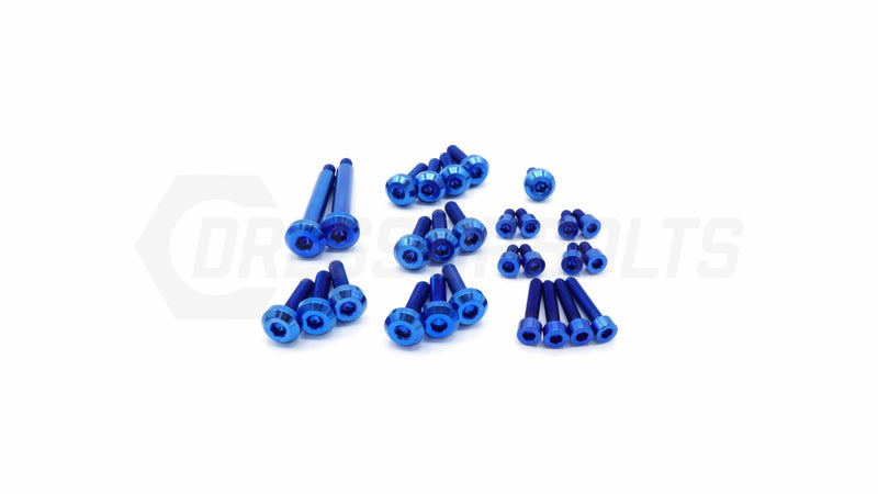 Dress Up Bolts Stage 1 Titanium Hardware Engine Kit - RB25 Engine