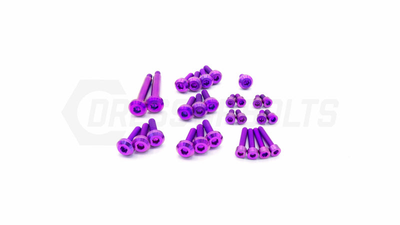Dress Up Bolts Stage 1 Titanium Hardware Engine Kit - RB25 Engine